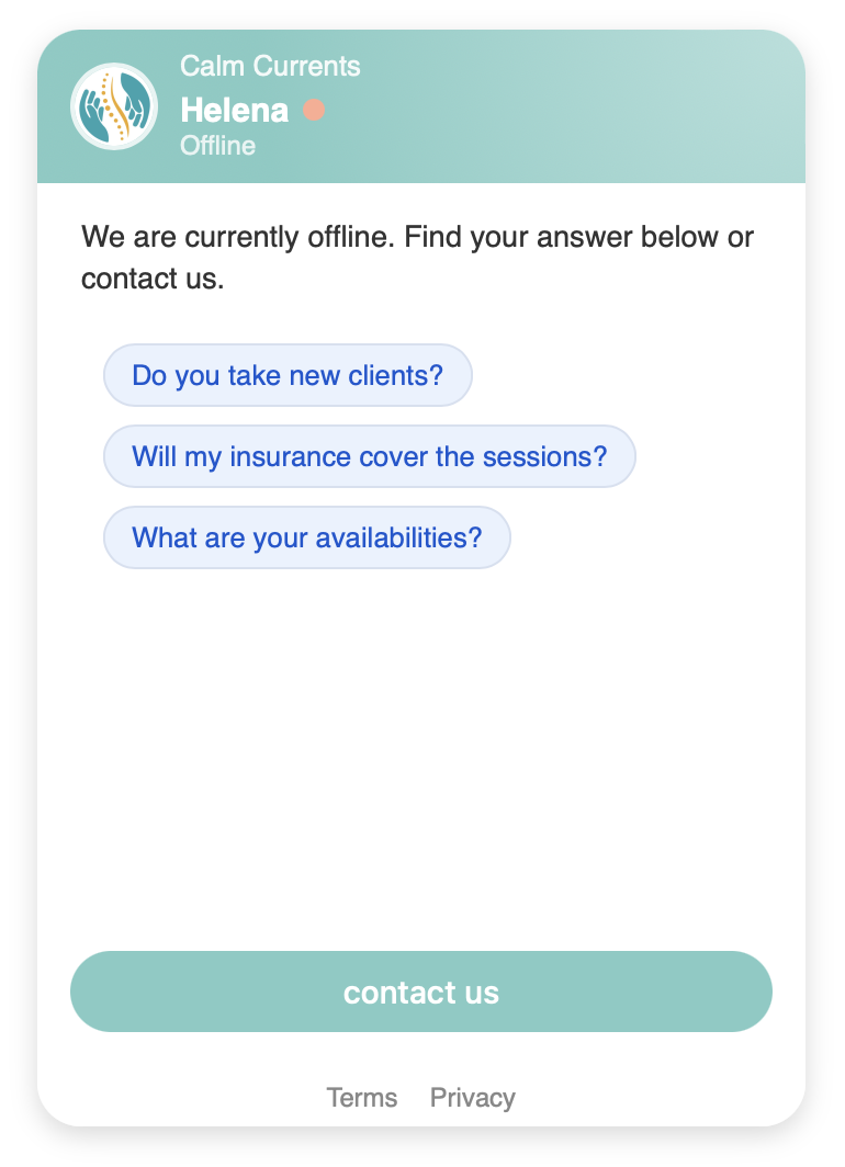 widget-example-offline-faq